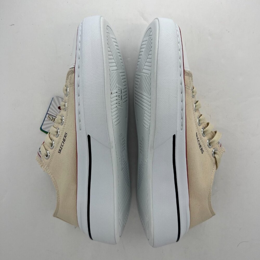 Skechers Womens 185073 Ivory Court Classics Cordova Low Top Size 7 Sneakers - Picture 8 of 10